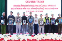 Dự án nhận được sự ủng hộ nhiệt tình và lòng cảm ơn sâu sắc của các gia đình liệt sĩ.