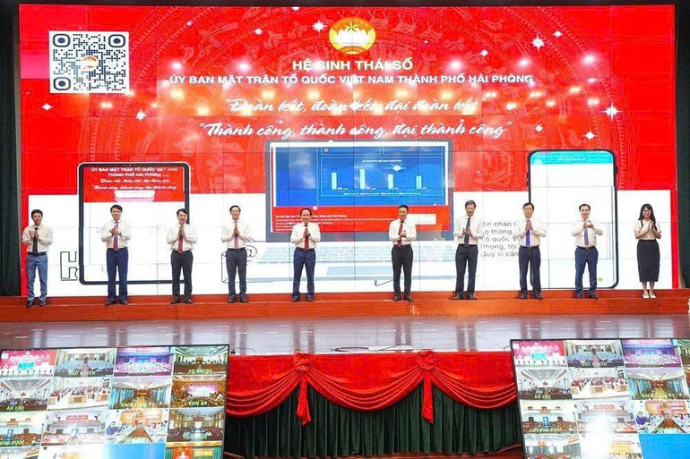 Hải Phòng đã hoàn thiện Hệ sinh thái số. z6755855965603-f4ac80c85e65f131ce06c7262c5d5af3.jpg