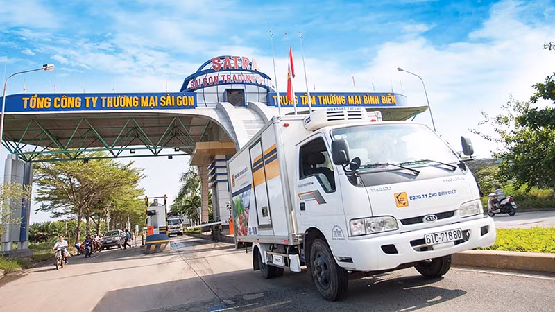 Chợ Bình Điền đóng vai trò quan trọng trong việc kết nối hàng hóa từ nhiều vùng miền với thị trường tiêu thụ lớn nhất cả nước. (Ảnh SATRA)