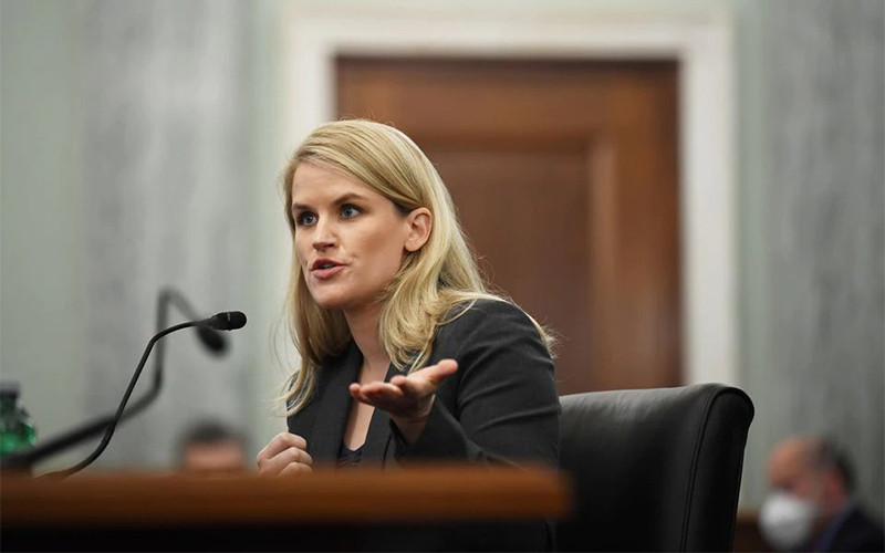 Bà Frances Haugen. Ảnh: Reuters Facebook và cuộc khủng hoảng xói mòn danh tiếng -0