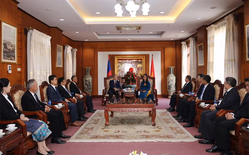 Lào chúc mừng 91 năm Ngày thành lập Đảng Cộng sản Việt Nam -0