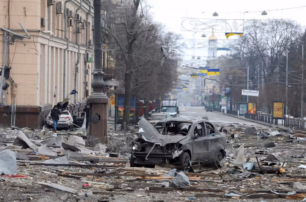 Ukraine trong một tuần xảy ra chiến sự -0