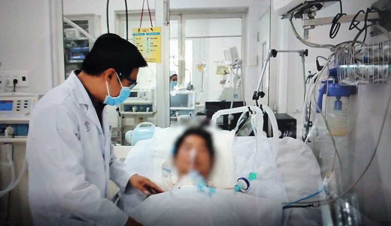 Bệnh nhân có nhiều tiến triển khả quan.