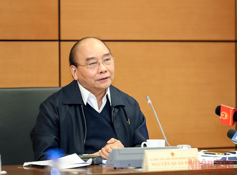 Chủ tịch nước Nguyễn Xuân Phúc. (Ảnh: Linh Khoa)