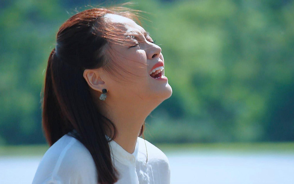 Một trong những cảnh diễn nội tâm của Thu Quỳnh. Những nữ diễn viên tài năng của màn ảnh nhỏ -0