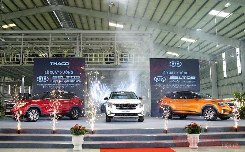 THACO chính thức xuất xưởng dòng xe KIA Seltos
