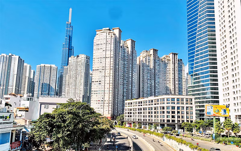 Các dự án bất động sản trên đường Nguyễn Hữu Cảnh, quận Bình Thạnh.