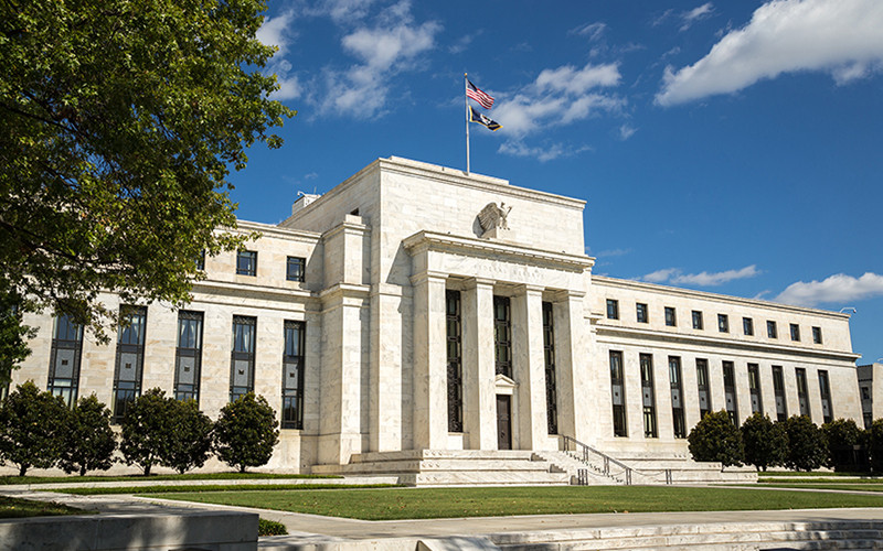 Trụ sở Ngân hàng Dự trữ Liên bang Mỹ (FED) ở thủ đô Washington D.C. (Ảnh: oanda)