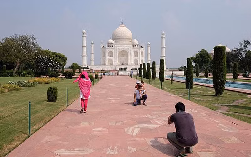 Khách nước ngoài sẽ được trở lại Ấn Độ từ ngày 15/10 trên các chuyến bay thuê bao. (Ảnh: REUTERS)