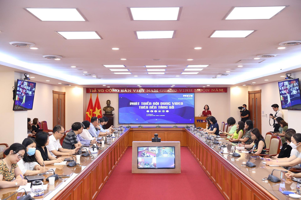 Quang cảnh hội thảo. Báo chí phát triển nội dung video trên nền tảng số nhằm tăng khả năng tiếp cận công chúng -0