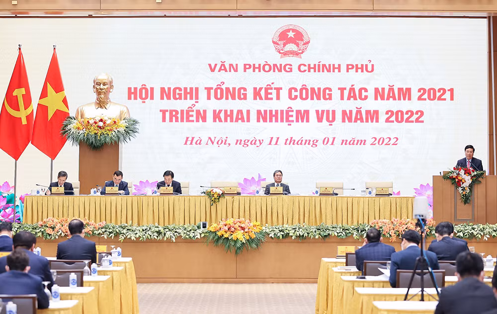 Văn phòng Chính phủ không ngừng nâng cao chất lượng công tác tham mưu, tổng hợp, xây dựng và hoàn thiện thể chế -0