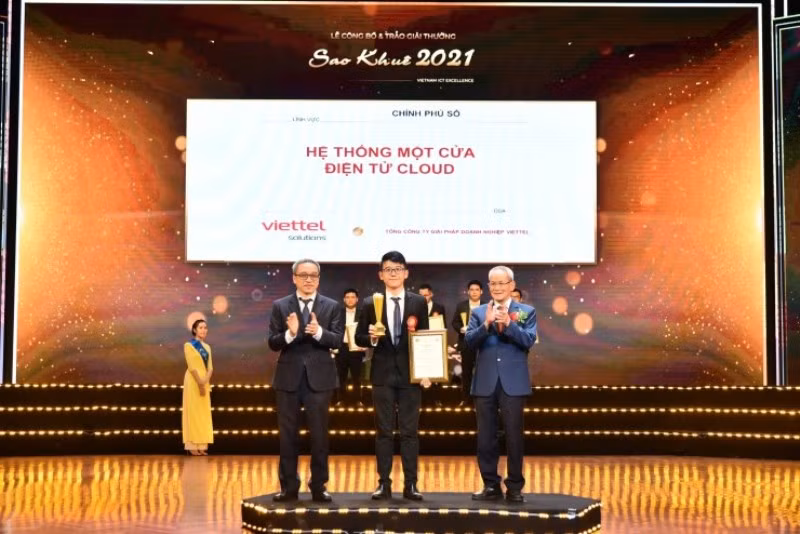 Viettel dẫn đầu giải thưởng Sao Khuê