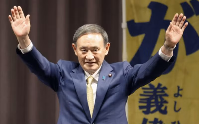 Ông Yoshihide Suga. (Ảnh: Kyodo News)