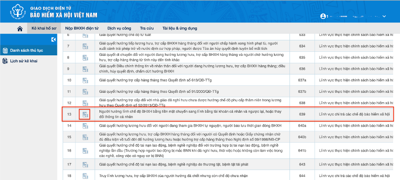 Cách đăng ký online để nhận lương hưu qua tài khoản ngân hàng cá nhân -0