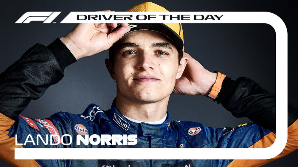 Lando Norris được bình chọn là tay đua xuất sắc nhất chặng Emilia Romagna GP. Max Verstappen soán ngôi ngoạn mục tại đường đua Imola -0
