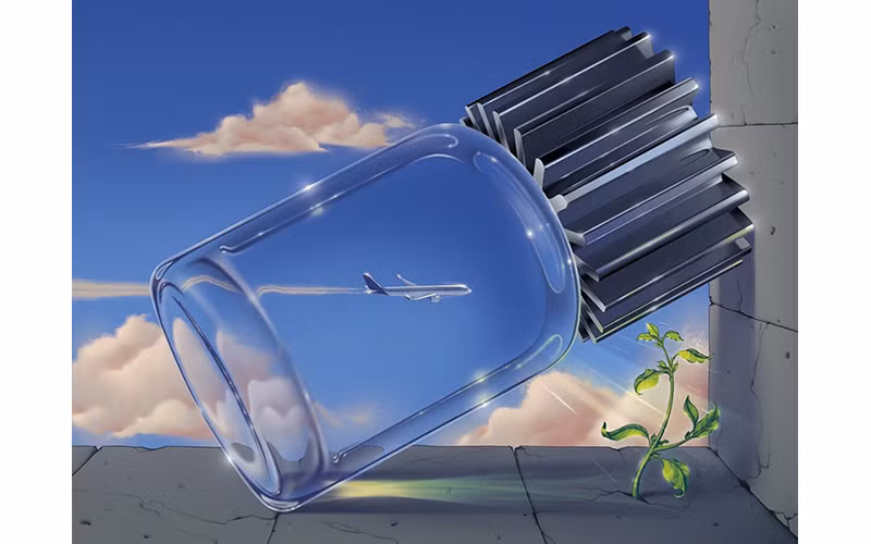 Air Eau de Parfum sử dụng 56 gram khí CO2 trong quá trình sản xuất. Nguồn: The New York Times