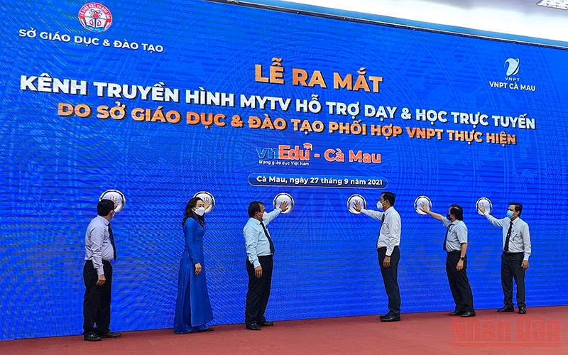 UBND tỉnh Cà Mau ra mắt “VnEdu - Cà Mau” trên kênh My TV của VNPT