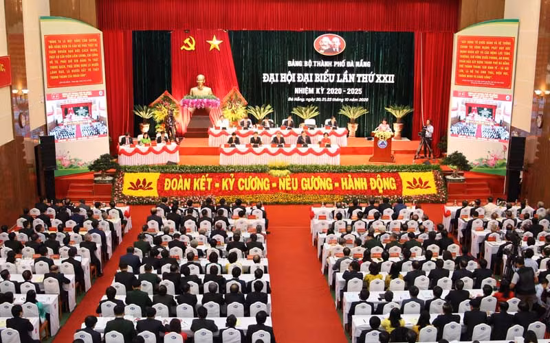 Khai mạc Đại hội Đảng bộ TP Đà Nẵng lần thứ 22, nhiệm kỳ 2020-2025