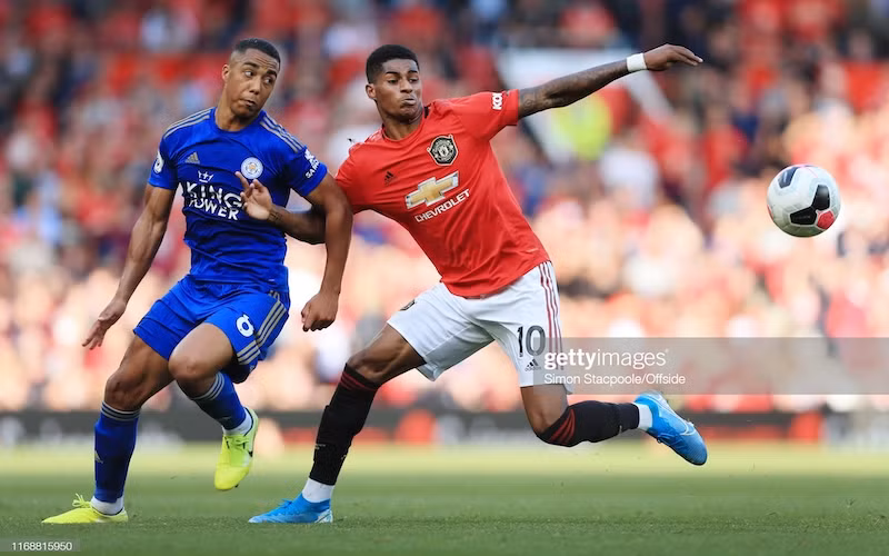 Cầu thủ M. Rashford (áo đỏ, Man United) sẽ ghi bàn trận này?