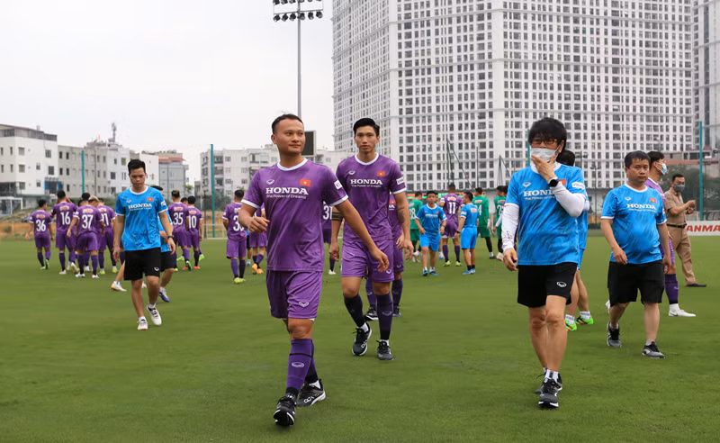 ĐT Việt Nam hướng tới mục tiêu lớn ngay trong buổi tập đầu tiên -0