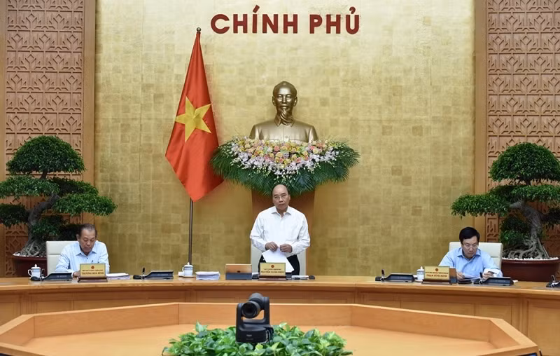 Chính phủ họp phiên thường kỳ tháng 8