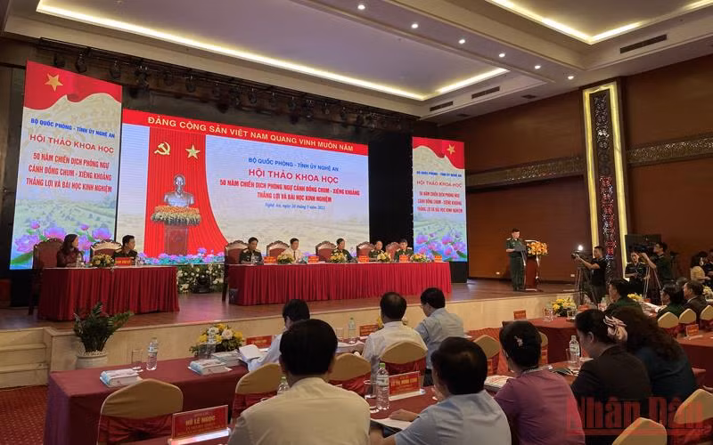 Quang cảnh Hội thảo.