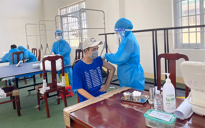 TP Phú Quốc tiêm vaccine theo phương châm “vaccine tốt nhất là vaccine được tiêm sớm nhất”.