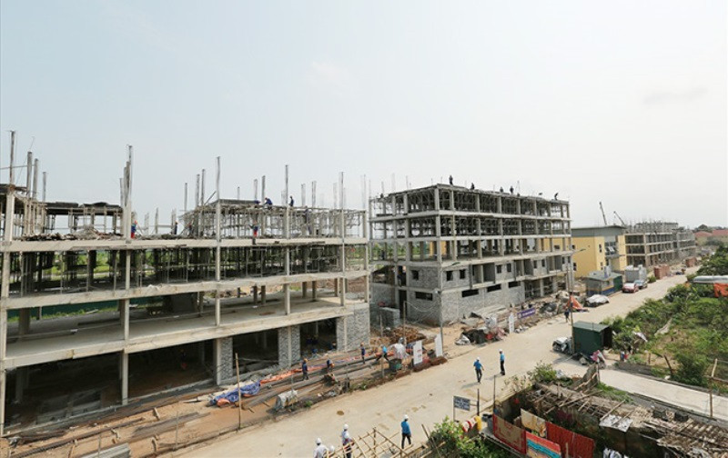 Công trường xây dựng nhà ở cho công nhân ở Hà Nam. Huy động nguồn lực xây dựng khu nhà ở cho công nhân -0