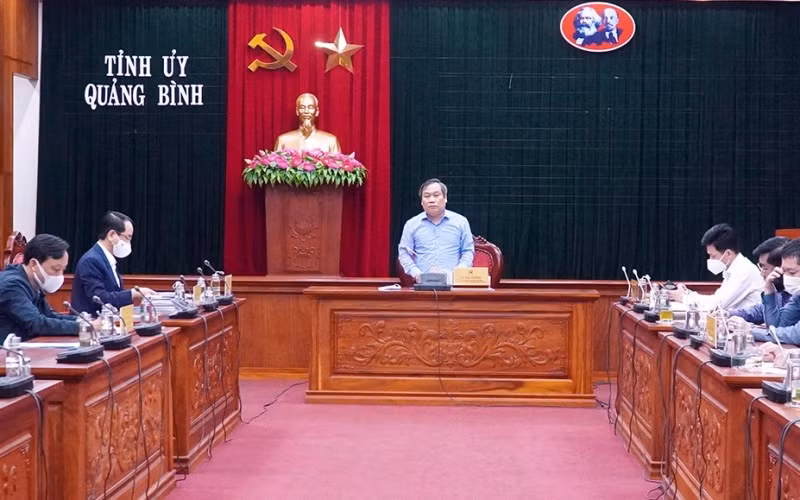 Quang cảnh buổi làm việc.