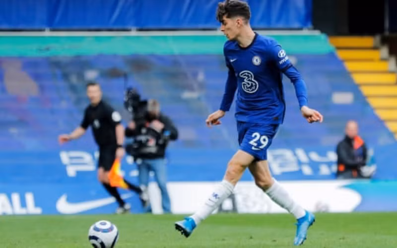 K. Havertz là tác giả của cả hai bàn thắng cho Chelsea.