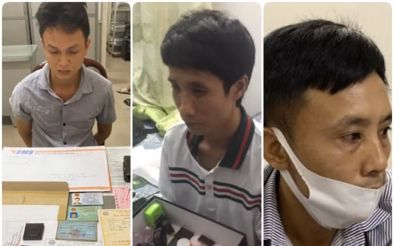 Ba đối tượng trong đường dây.