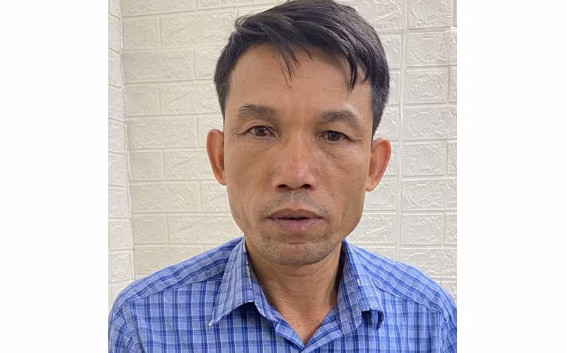 Đối tượng Nguyễn Thanh Sơn.  (Ảnh: Công an cung cấp)