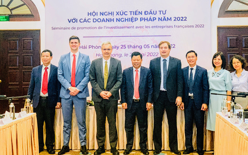 Các đại biểu tham dự Hội nghị. Mở rộng cơ hội đầu tư của các doanh nghiệp Pháp tại Hải Phòng -0
