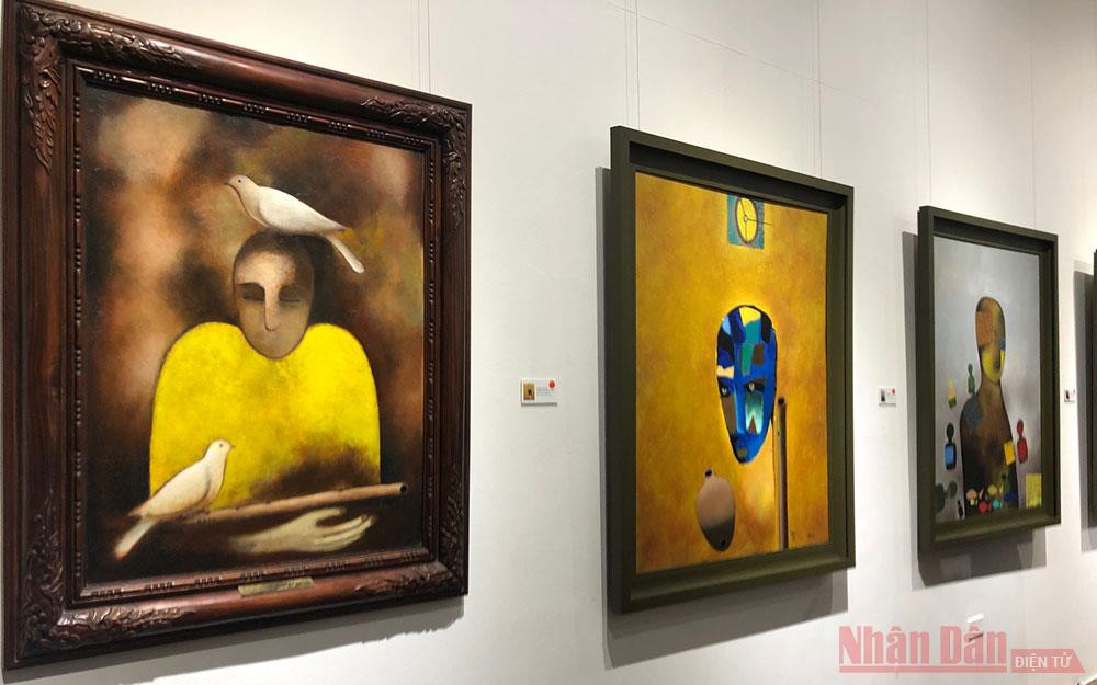 Nhà thơ Nguyễn Quang Thiều: Vẽ tranh như hơi thở ảnh 6 Nhà thơ Nguyễn Quang Thiều: Vẽ tranh như hơi thở -0