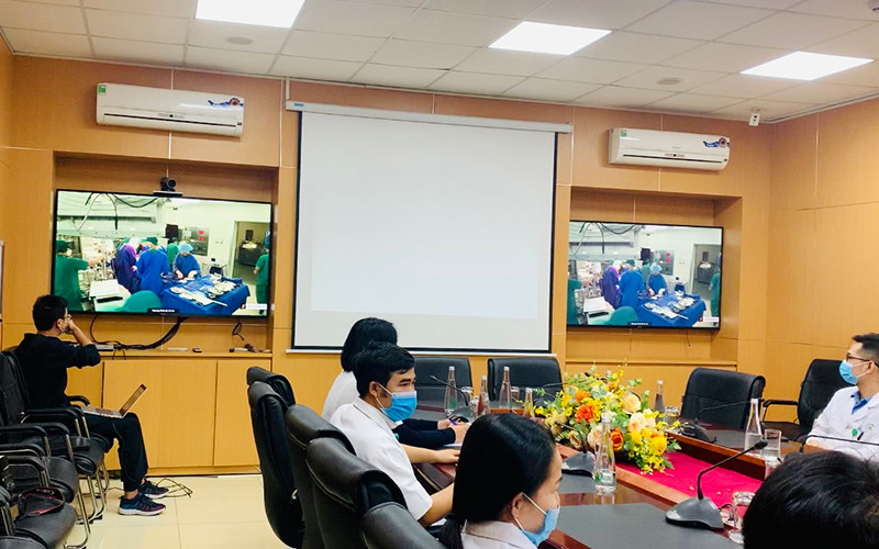 Bệnh nhân được hội chẩn, tư vấn phẫu thuật từ xa kịp thời. Tư vấn trực tuyến cứu sống bệnh nhân vỡ tim nguy kịch -0