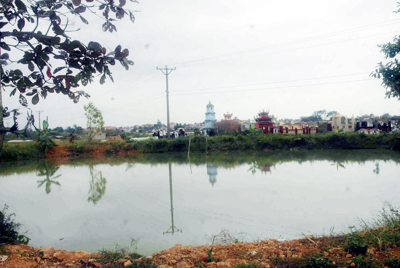 Di tích Hồ Mạch. (Ảnh: Trang thông tin thị xã Quảng Yên) Đưa Lễ hội Bạch Đằng vào danh mục Di sản văn hóa phi vật thể quốc gia -0