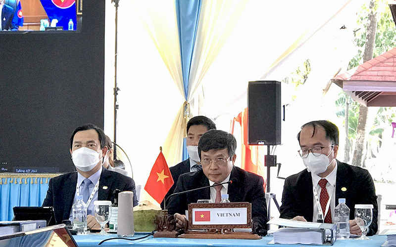 Đoàn Việt Nam tham dự các hội nghị. ASEAN thúc đẩy hợp tác du lịch với các nước đối tác -0