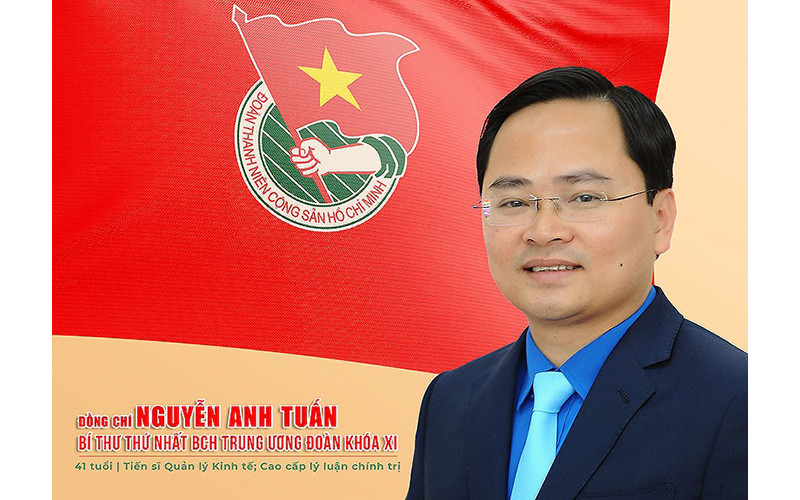 Đồng chí Nguyễn Anh Tuấn, Bí thư Thứ nhất T.Ư Đoàn TNCS Hồ Chí Minh, Chủ tịch T.Ư Hội LHTN Việt Nam.
