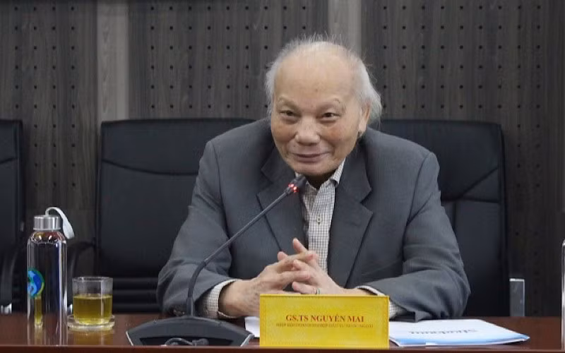 Giáo sư, Tiến sĩ khoa học Nguyễn Mại. (Ảnh: Cổng thông tin Ủy ban Dân tộc)