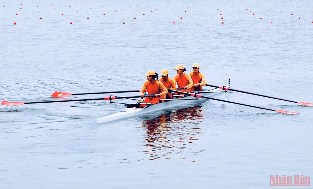 Việt Nam giành 2 huy chương vàng, 2 huy chương đồng đua thuyền rowing -1