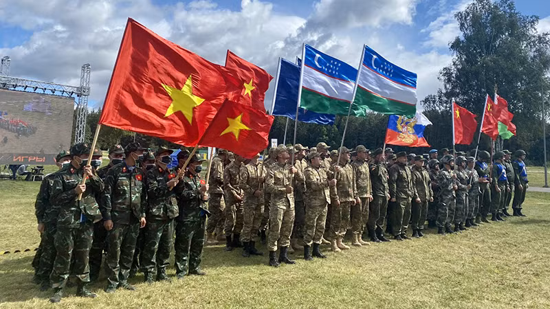 Các đội tuyển Việt Nam liên tiếp gặt huy chương tại Army Games 2021 -0