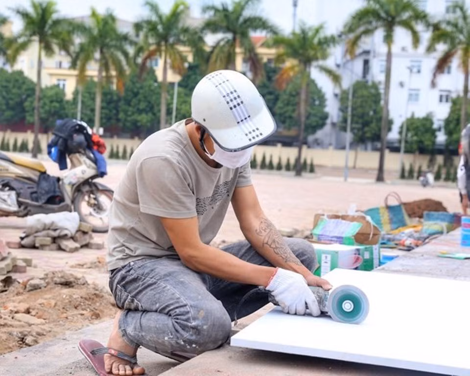 Công tác chuẩn bị SEA Games 31 tại Cung thể thao Quần Ngựa -0