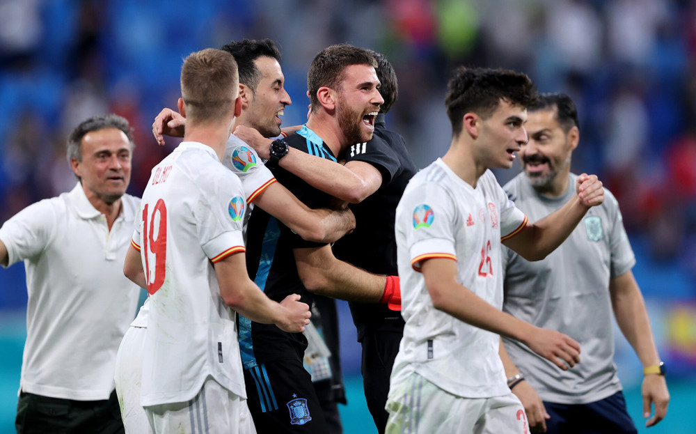 Tây Ban Nha sẽ vào bán kết gặp Italia. (Ảnh: UEFA) Nhìn lại màn luân lưu kịch tính đưa Tây Ban Nha vào bán kết Euro 2020 -0