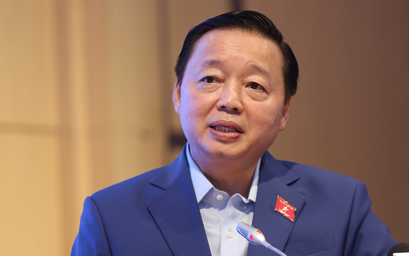 Bộ trưởng Tài nguyên và Môi trường Trần Hồng Hà. Ảnh: Gia Chính. Luật hóa nhằm phát huy vai trò của cộng đồng dân cư trong công tác bảo vệ môi trường -0