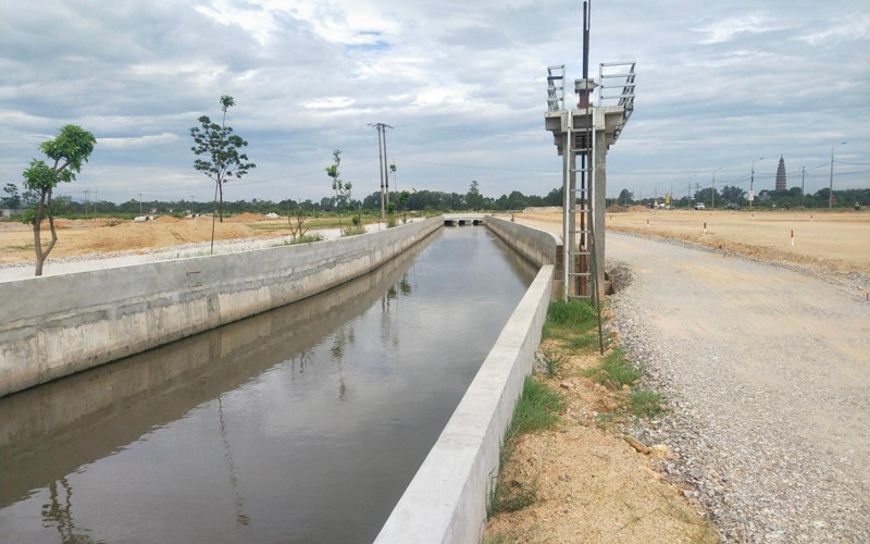 Hệ thống thoát nước tiêu chuẩn của cụm công nghiệp làng nghề Minh Phương. Phát triển các cụm công nghiệp thế hệ mới tại Vĩnh Phúc -0