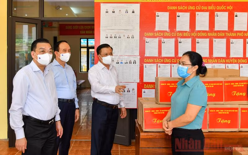 Vừa phòng, chống dịch hiệu quả, vừa chuẩn bị tổ chức thành công cuộc bầu cử -0
