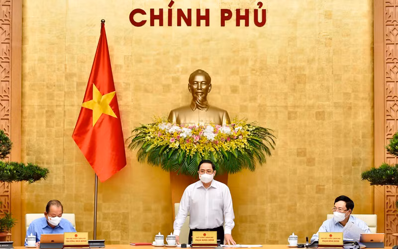 Chính phủ họp phiên thường kỳ tháng 4