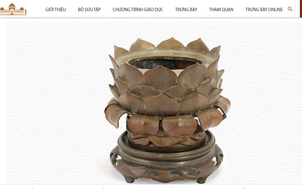 Hiện vật được giới thiệu online tại Bảo tàng Lịch sử Quốc gia. Tham quan trực tuyến – Lối ra của Bảo tàng mùa Covid -0