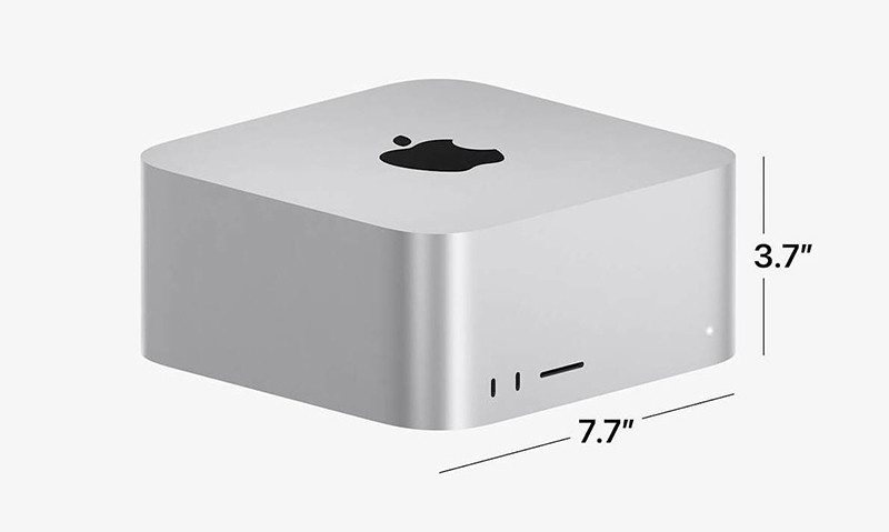 Ngoại hình mẫu Mac Studio mới. (Ảnh: Apple) Hàng loạt sản phẩm công nghệ nổi bật được Apple ra mắt rạng sáng 9/3 -1