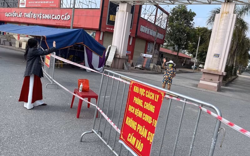 Khu dân cư Việt Mỹ sẽ được gỡ bỏ phong tỏa vào 0 giờ ngày 10-3.